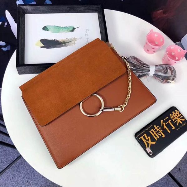 

Бесплатный корабль 2018 новые женщины сумка креста тела мешок замши и pu роскошный д