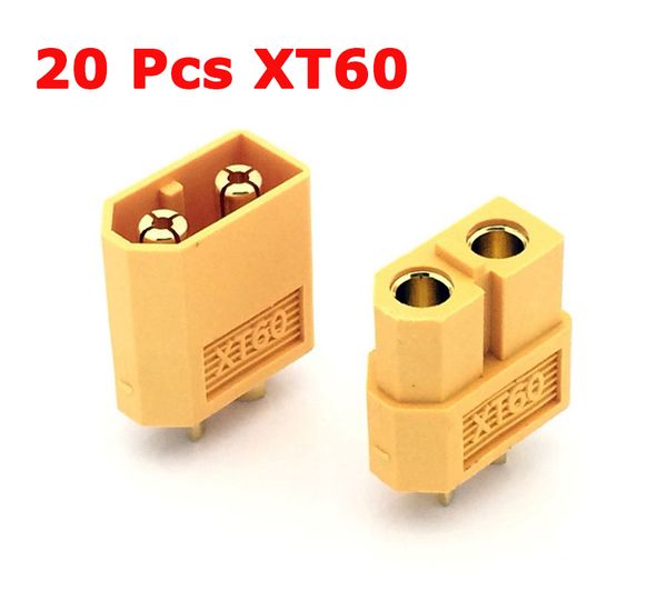 XT60 Batería RC Conectores Enchufe Enchufes Enchufe Macho Hembra XT-60 xt60 Lipo