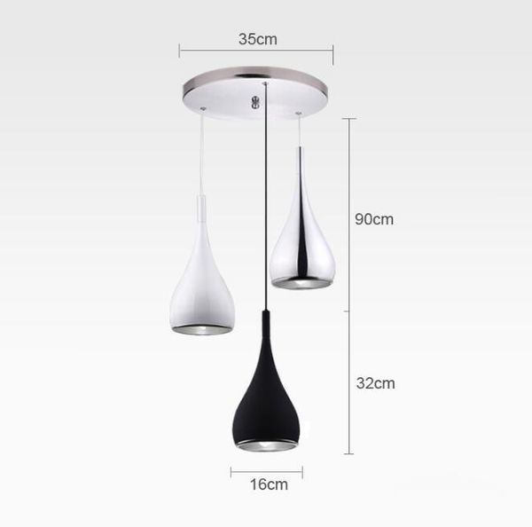 

современный ресторан подвесные светильники минималистский светодиодные ручные лампы столовая подвесные светильники внутреннего украшения дом