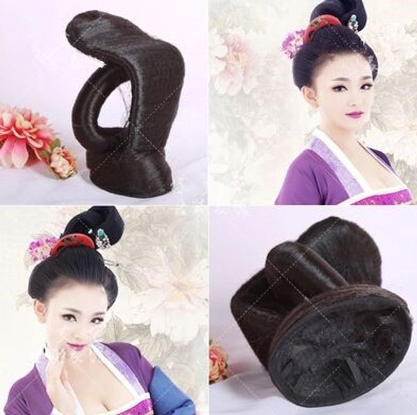 

ancient chinese hair ancient chinese princess products for women tang dynasty cosplay hair china vintage shaped, Silver