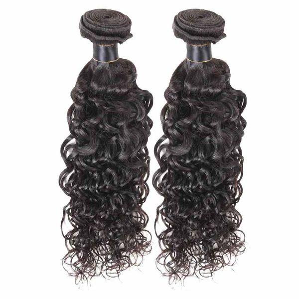 

бразильская волна воды девы плетение волос натуральный черный бразильский виргинские наращивание волос 2/3 связки много наращивание волос, Black