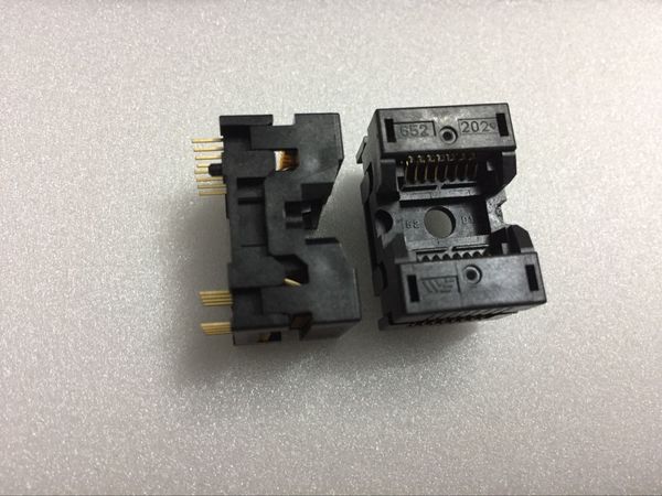 

wells-cti 652d0162211-202 sop16pin 1.27mm pitch burn in socket