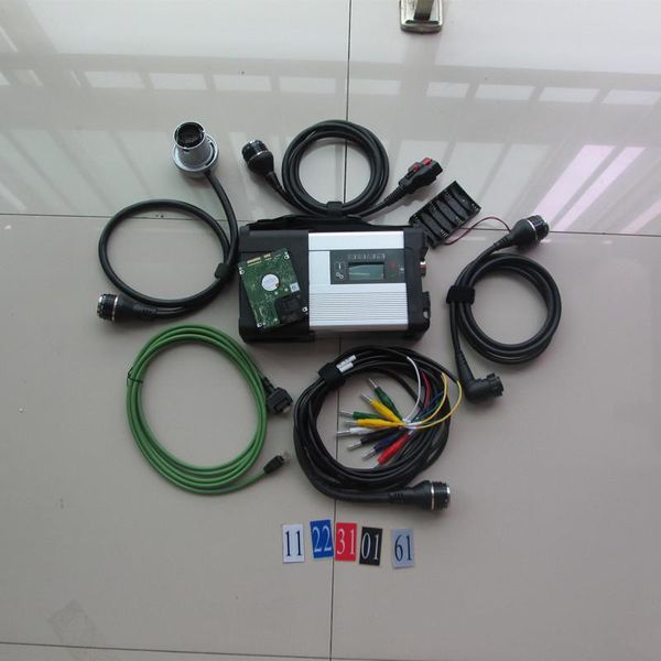 

2022.03 mb star diagnosis tool system c5 sd compact 5 with hdd 320gb xentry das epc most of lap windows 11