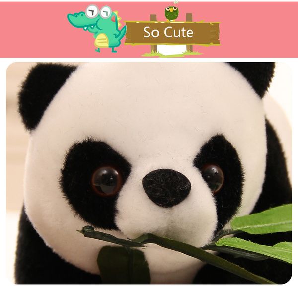 

15 cm tuffed animal plu h toy cute imulation animal cute bamboo leaf panda doll plu h toy