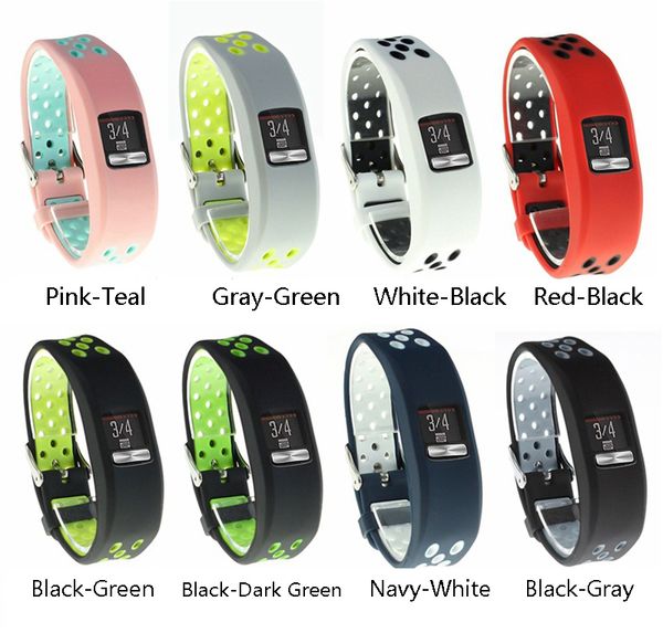 nova alça para Garmin vivoFit 4 banda de silicone pulseira relógio banda substituto para pulseiras inteligentes Garmin vivoFit 4 de fitness pulseira