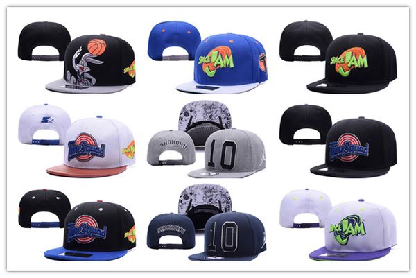 

Spacejam бейсбол snapbacks шляпа папа SHOHOKU кепка крышки snapback мужчины женщины casquette кости Mas