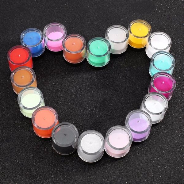 

18pcs nail art tool kit acrylic uv powder dust gem polish nail tools,acrylic glitter powder builder art set decorations hot