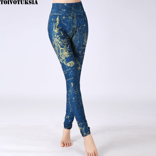 

toivotuksia plus size high waist skinny women leggings brushed milk silk soft printed clothes women leggings, Black
