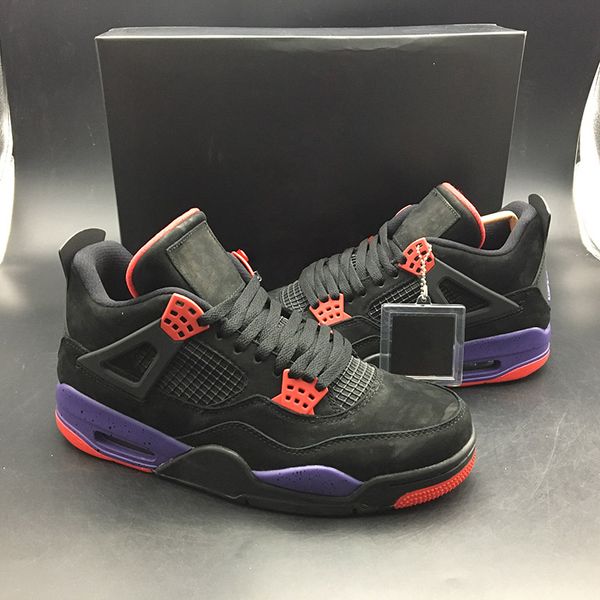 

est 4 nrg raptors basketball shoes for men black university red court purple outdoors rubber outsole sneakers sports aq3816-056