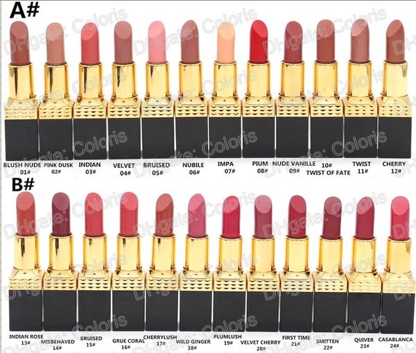 

Makeup long la ting amplifed lip tick moi turizer nutritiou luxuriou lip tick popular color lip color rouge a levre 12pc