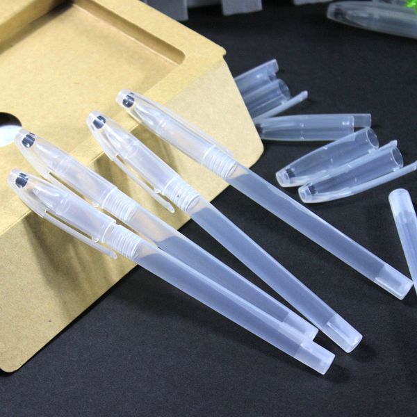 

2017 new gel pen shell ballpoint pen shell transparent cover simple styple cover on ale