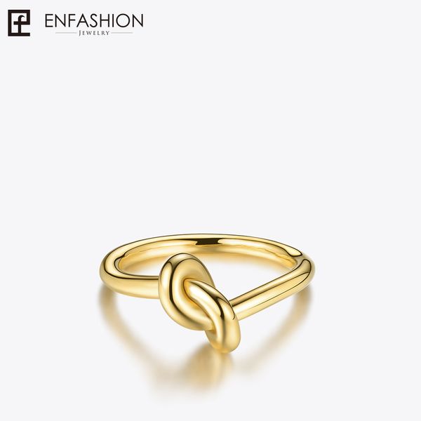 

enfashion wholesale knot rings stainless steel rose gold color midi ring fashion knuckle rings for women jewelry bagues anillos, Golden;silver