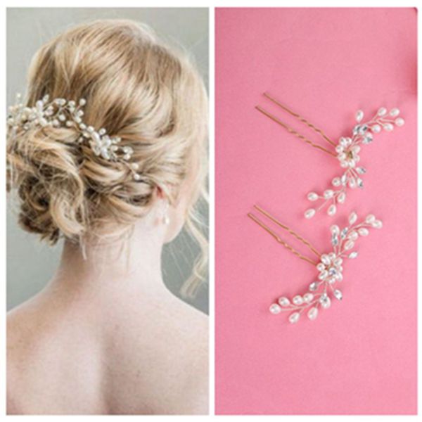 Women White Flower Hair Headdress For Bride Wedding Hair