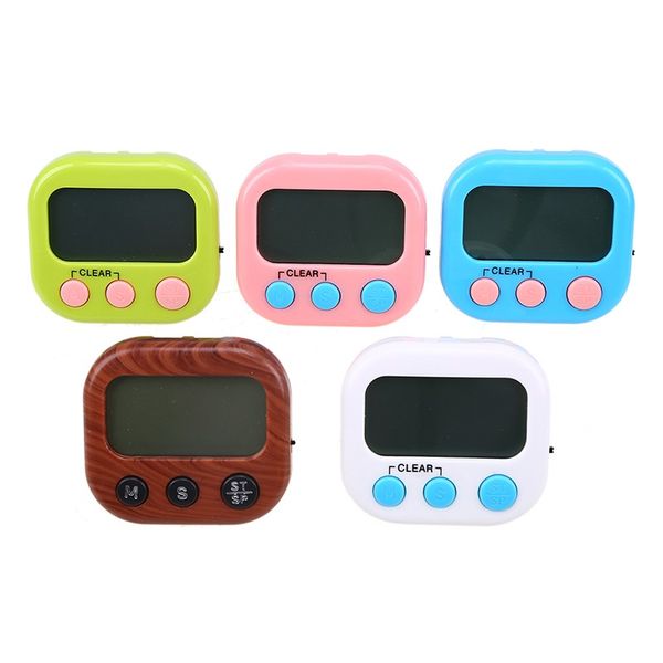 

пластиковые кухонный таймер жк-экран приготовления таймеры магнитный обратный отсчет будильник цифровое время напоминание кухонные аксессуар