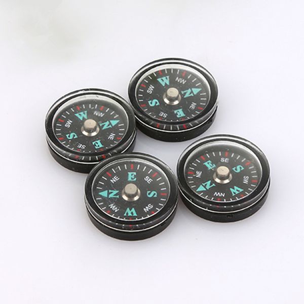 

10pcs portable mini compass practical guide for camping hiking north navigation camping hiking accessories child toys