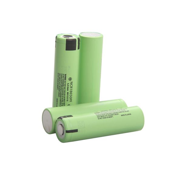 Classifique a parte superior lisa baterias 18650 NCR18650PF 3.6V 2900mAh 10A para o ebike