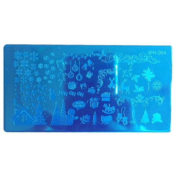 

menow 2018 newly diy nail art image stamp stamping plates manicure template for women beauty make up tool 08.01, White