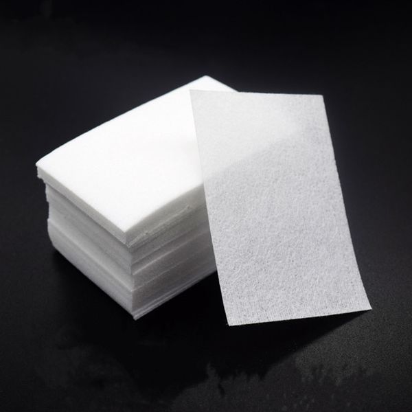 

900 pcs/lot lint-napkins 100%cotton nail polish remover pads nail design manicure wipes