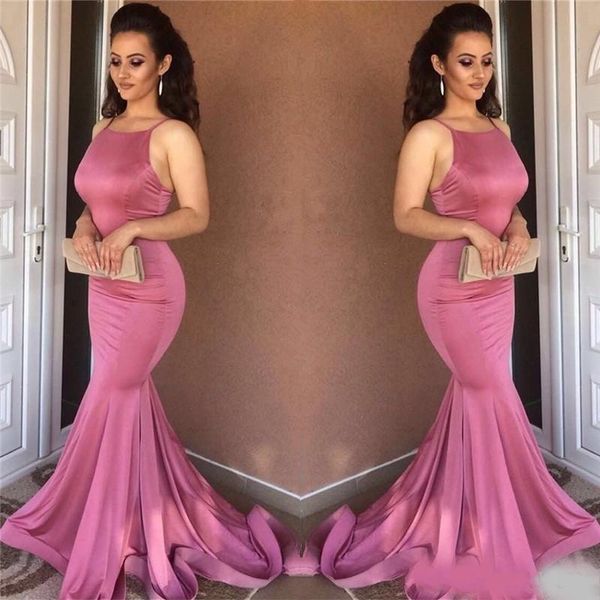 

Sexy Mermaid Evening Dresses 2019 High Quality Sleeveless Long Evening Dresses Formal Gowns Party Dress Women Prom Dresses