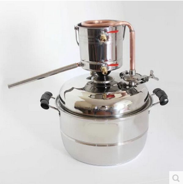 

bar home wine juice floral water distiller brewery equipment maker alcohol whisky moonshine 10l