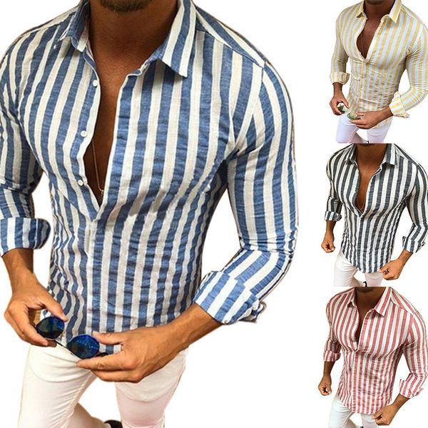camisas rayas verticales hombre