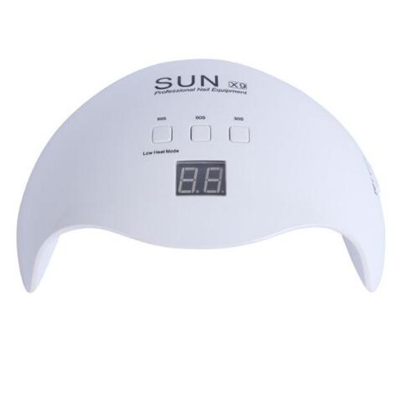 

sunx9 48w nail dryer uv led lamp for all gels 21 leds uv lamp for nail polish cure machine with auto sensor salon manicure tools