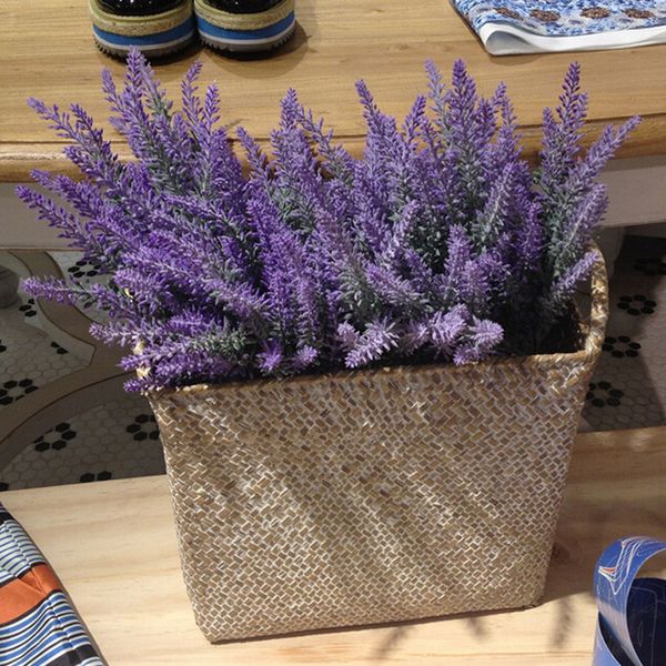 

Provence Lavender Flower Silk Tomentum Colorful Artificial Lavender Flower Lilac & Purple & White Wedding Decoration Home Party