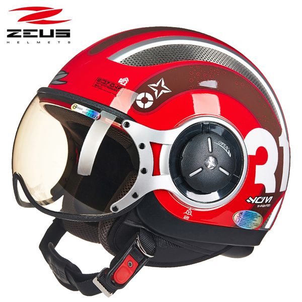 

motocycle helmet open face half face four seasons motorbike electric bicycle general helmet motocross es motociclismo