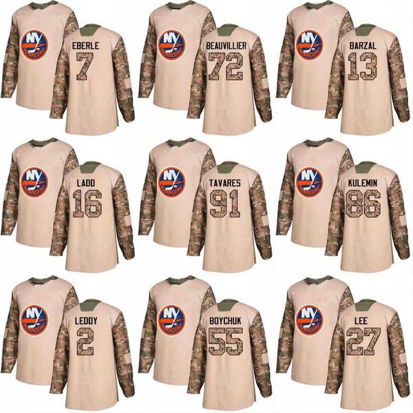 

2018 Camo Veterans Day 91 John Tavares 29 Brock Nelson 11 Shane Prince 10 Alan Quine New York Islanders Custom Hockey Jerseys