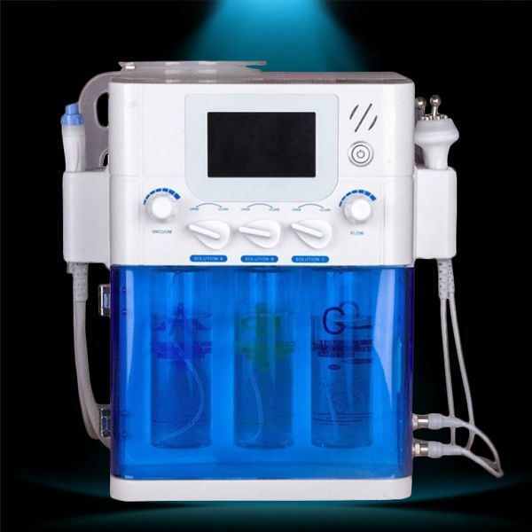 

4 в 1 hydrafacial микродермабразия рф био-лифтинг для лица spa машины аква для лица чистки hydro peel машина воды пилинг дермабразии ce