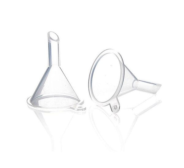 

mini funnel perfume packing tool funnel repackaging cosmetics funnel transparent pp plastic perfume repackaging makeup tools