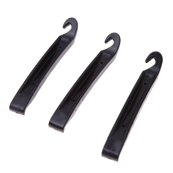 

3pcs/lot bicycle tire tyre levers bike opener breaker cycling repairing tool crow bar mtb bike repair tools black high quality