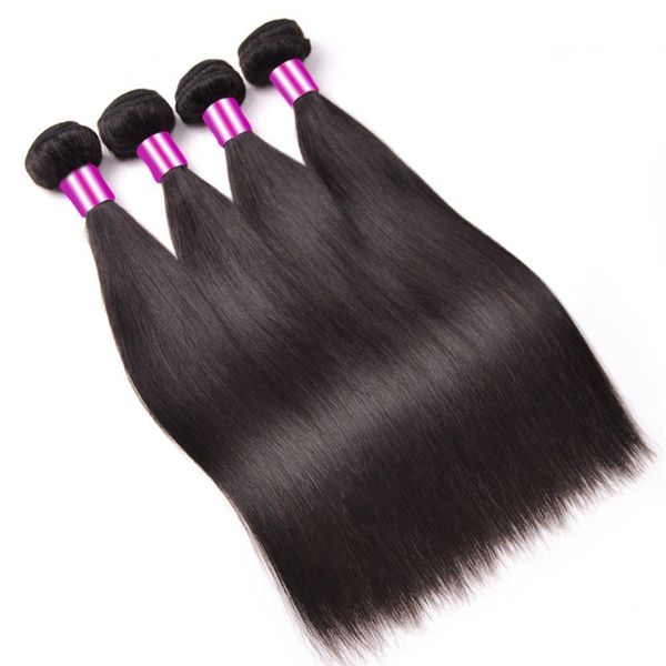 

unprocessed human hair wholesale peruvian virgin straight wave hair bundles,120g one piece & 3pcs lot, ing, Black