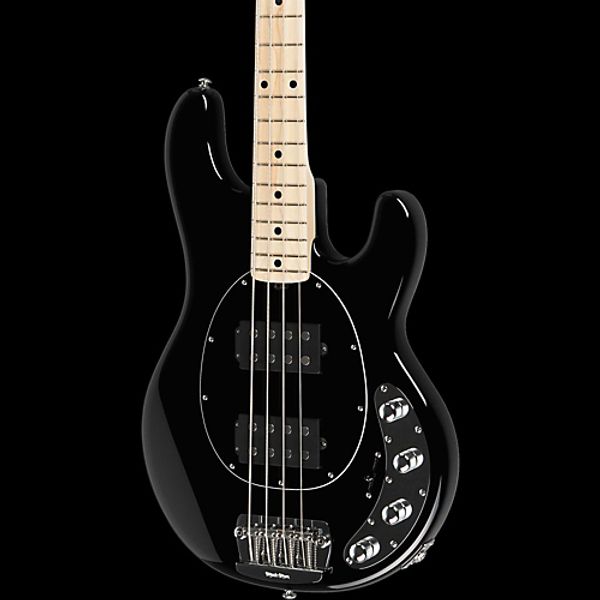 

ash wood body music man 4 strings ernie ball stingray black electric bass guitar hh активные пикапы, 9в box, maple neck fingerboard