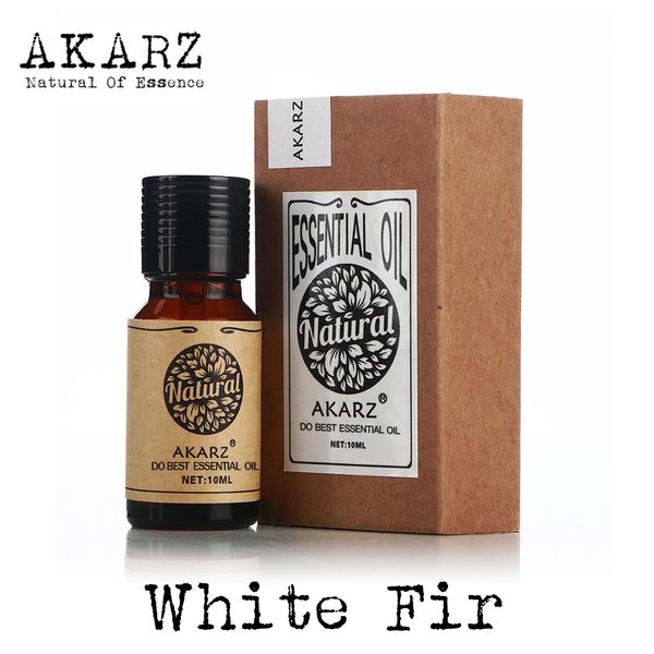 Weißes Tannenöl AKARZ Berühmte Marke, natürliche Aromatherapie, Gesichts- und Körperpflege, ätherisches Weißtannenöl
