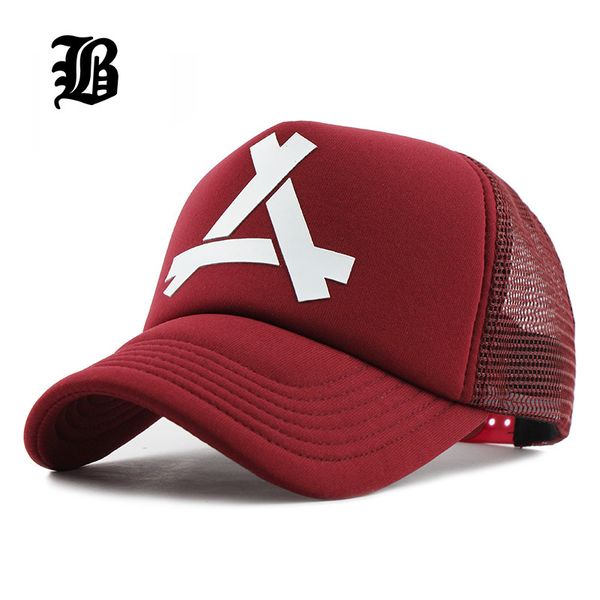 

[flb ]new summer baseball mesh cap snapback dad hat fashion hats trucker adjustable hat hip hop god pray women men cap, Blue;gray