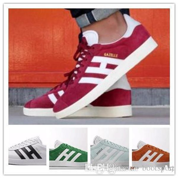 

Оптовые замшевые газели Мужчины Женщины Низкий Повседневный газель Тренер Чукка