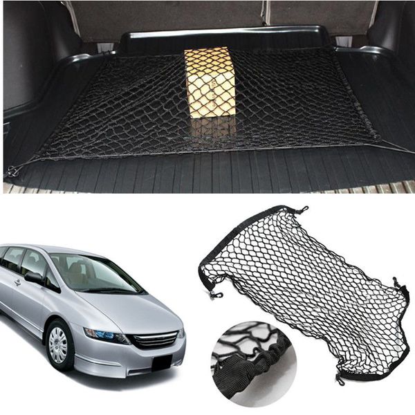 Für Honda Odyssey Auto Auto Fahrzeug schwarz Hinten Trunk Cargo-Gepäck-Organisator-Speicher Nylon Plain vertikal Sitz Net