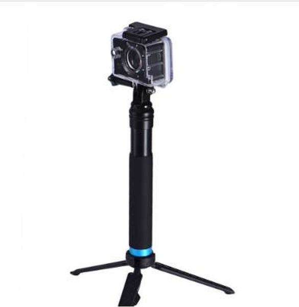 Telesin M Selfie Stick Set Esportes Câmera de Alumínio Liga impermeável Selfie Stick Monopod com tripé auto-temporizador Pau de Selfie