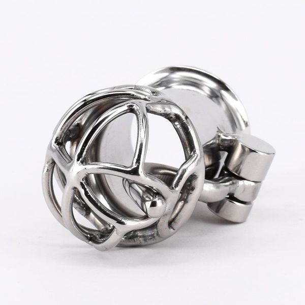 

new lock design male chastity cage with with arc-shaped cock ring stainless steel chastity devices for men toys ing