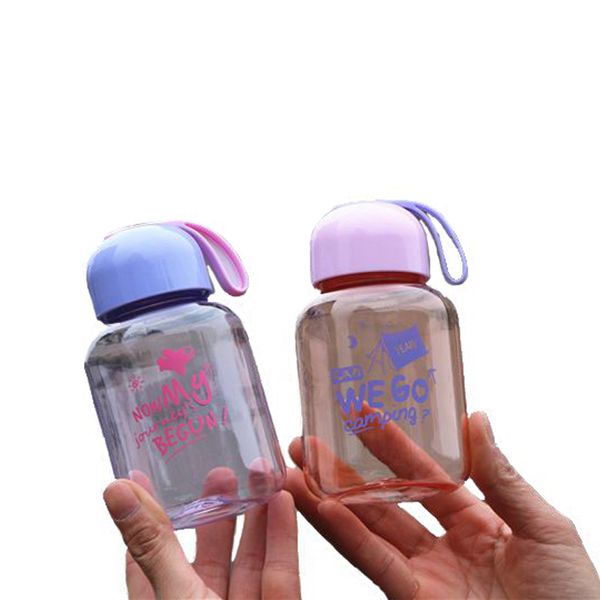 200Ml Plastic Water Bottle Mini Cute Water Bottle Portable For Children Kids