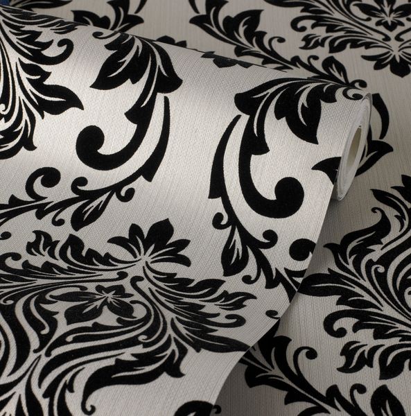

10m 3d country french flowers embossed flock textured non-woven wallpaper roll used for new home decoration