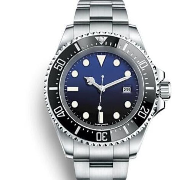 

original sapphire wristwatches ceramic sea-dweller stainless steel watch 126600 automatic movement mens watches ing, Slivery;brown