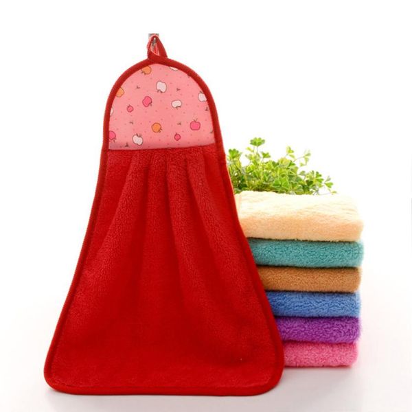 

new qualified hand bathing towels soft plush hanging wipe bathing towel dec29