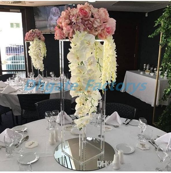 Acheter Mariage Cristal Acrylique Centre De Table Grand Vase A