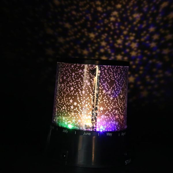 Multicolor Romantic Led Table Lamp Night Light Star