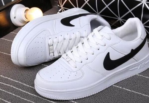 

sell new upgraded version new all white shoes men and women fashionable casual shoes ing, Black