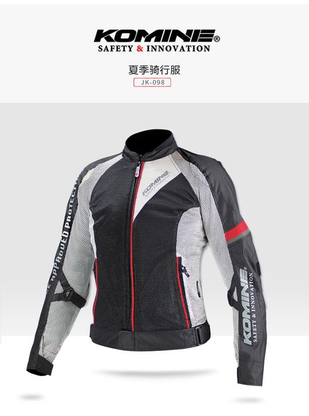 

2017 new komine jk098 breathable mesh racing ride high-performance drop resistance clothing motorcycle jacket 3 colors