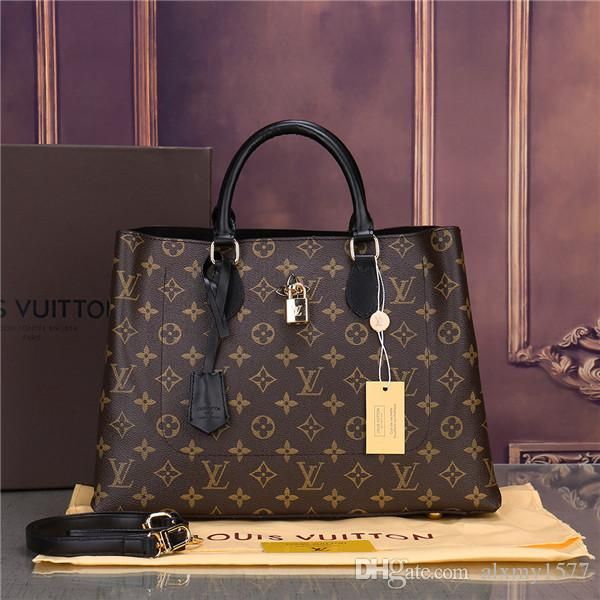 

2019Classic fashion famous brand women casual tote bag PU handbags Shoulder Tote Bagspurse Free shipping38