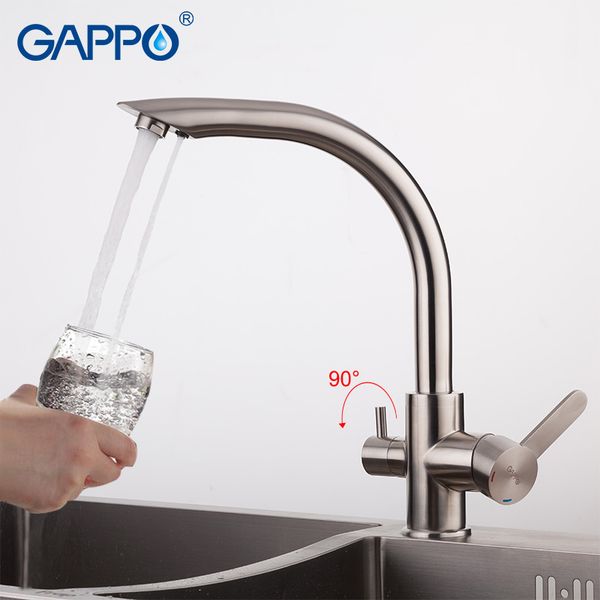 

gappo water filter taps kitchen sink faucet mixer tap drinking water tap kitchen faucet cold purifier mixer g4399
